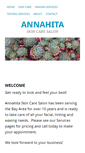 Mobile Screenshot of annahitasalon.com